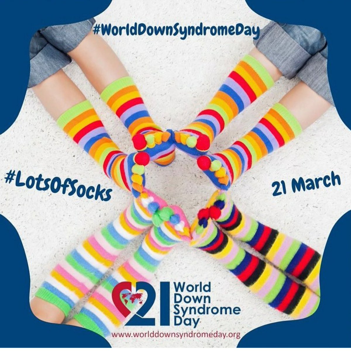 AnneMarieCasey1's tweet photo. #WorldDownSyndromeDay #oddsocks #DownSyndrome #RockThoseSocks https://t.co/j8YFwDZQ5D