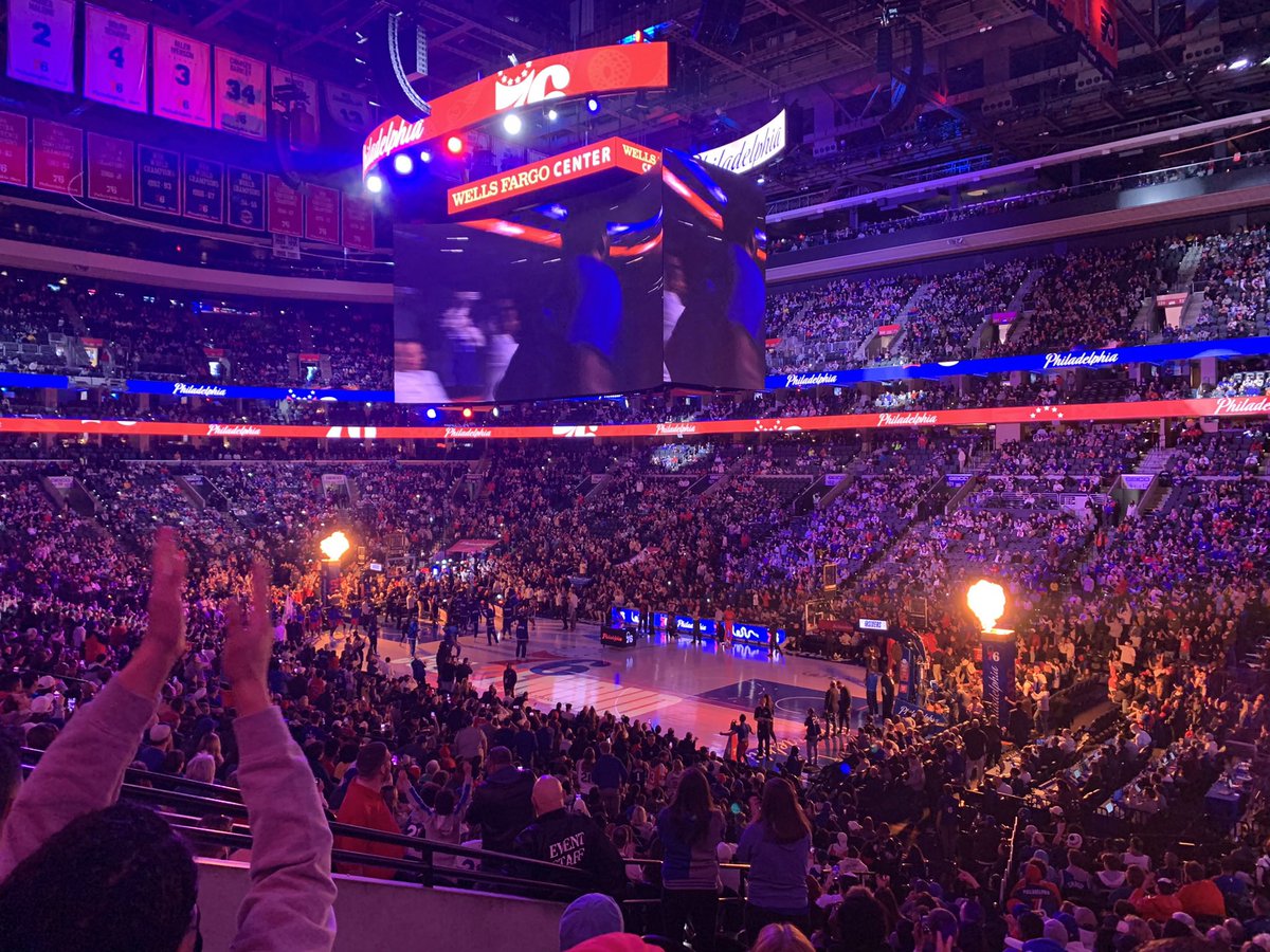 We ♥️ our trainees! Huge thanks to resident favorite <a href="/dleeGU/">Danlee</a> for coordinating an awesome night out in the <a href="/sixers/">Philadelphia 76ers</a> suite!