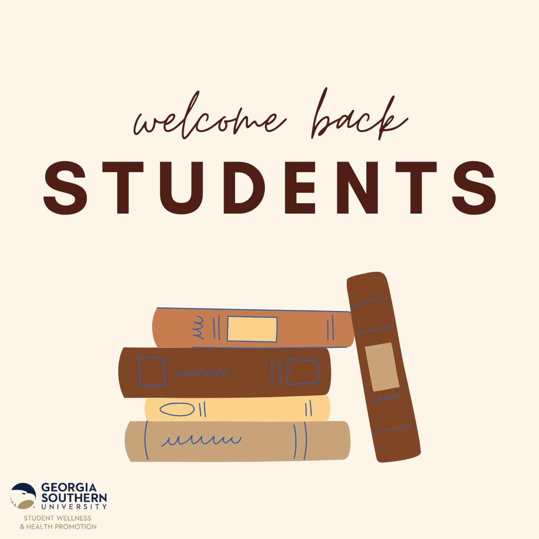 GSswhp's tweet photo. We hope you had a restful Spring Break and feel prepared to finish the semester strong! #SWHP #GeorgiaSouthern https://t.co/rIl0FWdyjn