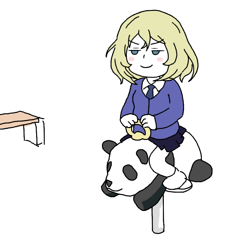 押田(ガルパン) 「明日仕事なのが嫌すぎていやすぎて。 」|えむけーのイラスト