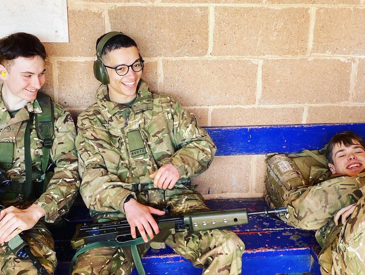 Exeter UOTC (@uotcexeter) on Twitter photo Beautiful weather and views for our Mod Bs who were on the ranges this weekend. Some very impressive scores were seen by many - Well done all!
<a href="/euotc/">Exeter UOTC</a> <a href="/rmasandhurst/">Royal Military Academy Sandhurst</a> #EUOTC #exeteruniversity #plymouthuniversity Beautiful weather and views for our Mod Bs who were on the ranges this weekend. Some very impressive scores were seen by many - Well done all!
<a href="/euotc/">Exeter UOTC</a> <a href="/rmasandhurst/">Royal Military Academy Sandhurst</a> #EUOTC #exeteruniversity #plymouthuniversity