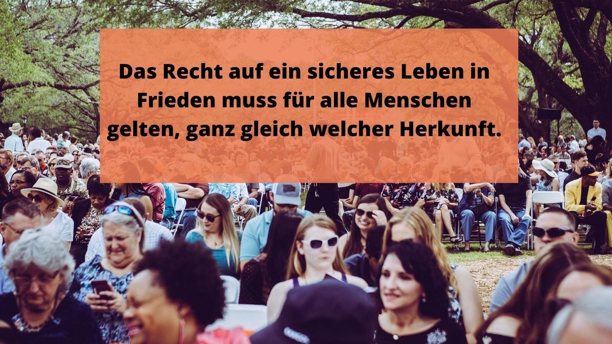Alle Geflüchteten müssen die gleiche Unterstützung erfahren. Das betonen wir zum #TagGegenRassismus und begrüßen die Bereitschaft, Menschen aus der #Ukraine aufzunehmen. Das Schicksal anderer Schutzbedürftiger darf aber nicht aus dem Blick geraten. Mehr: bit.ly/3IolVKp