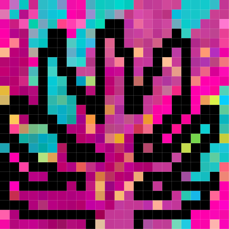 JacktusTheGreat's tweet photo. New Jacktuses out now on opensea.
All 1/1 handmade pixelated pieces. 
Check them out.
https://t.co/1epyhqrouO
Hosting a giveaway on 100 Retweets. The piece will be made specially as per winner's colour preferences and choice. https://t.co/16aL7FjKPB