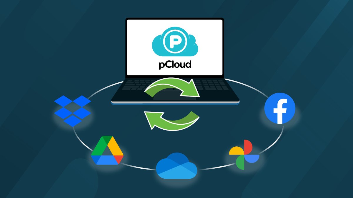 💻 🔄 The easiest way to backup your files and memories is with pCloud. You can backup much more than a folder..🗂️  With just one click backup Google Photos, DropBox, Google Drive, One Drive, or Facebook account!☁️ Find out more ➡️ pcloud.com/backup.html
