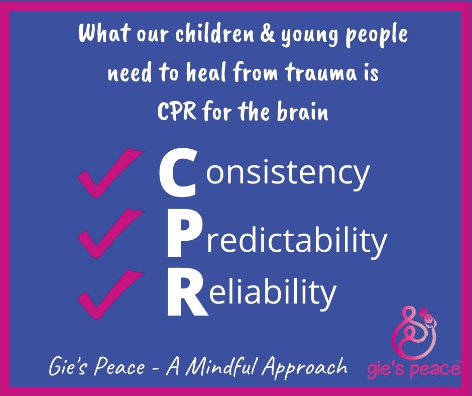 PeaceGie's tweet photo. Being #traumainformed is more than just words. Trauma Informed Practice understands the childs "whole" lived experience in order to truly say "I see you, I hear you &amp; I will keep you safe" It moves the focus away from "what is wrong with you" to "what has happened to you" https://t.co/SHxRNU7Egr
