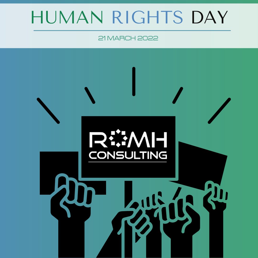 romh_consulting's tweet photo. Today we commemorate Human Rights Day and we remember all of the lives that were lost for us to have the freedoms that we have today. #HumanRightsDay2022 #romh https://t.co/nU9UyGJXER