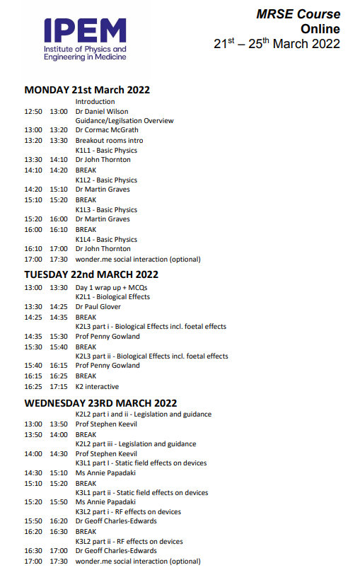 IPEM MR-SIG tweet media