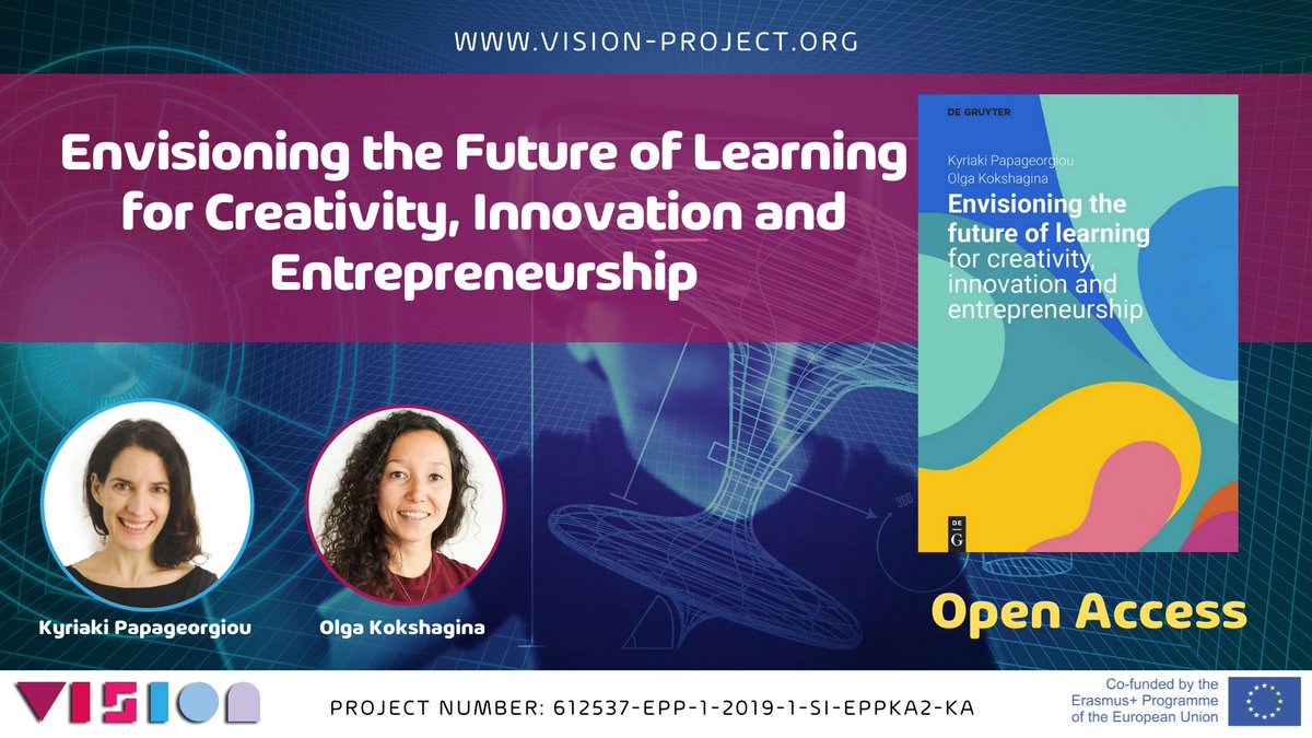 Open Access – Download for free NOW

Envisioning the Future of Learning for #Creativity, #Innovation and #Entrepreneurship 
 
Download at vision-project.org/post/vision-ha…

<a href="/EUErasmusPlus/">Erasmus+</a> <a href="/OECDEduSkills/">OECD Education</a> <a href="/EU_Commission/">European Commission</a> <a href="/Futureducation/">Futureducation</a> <a href="/FutureLearn/">FutureLearn</a> <a href="/fsprimeofficial/">FutureSkills Prime</a> <a href="/EUparliament/">European Parliament</a> <a href="/IDPDRIE/">International Education Research</a>