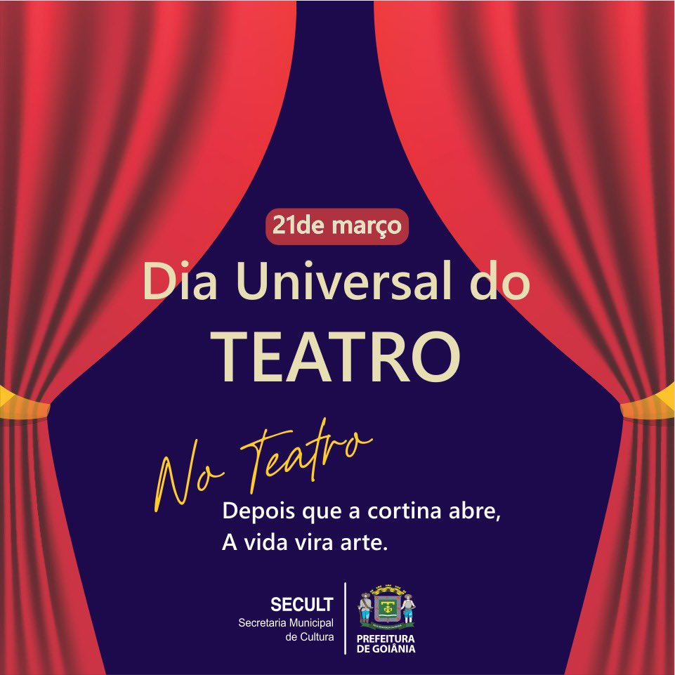 Secult Goiânia (@secultgoiania) on Twitter photo 