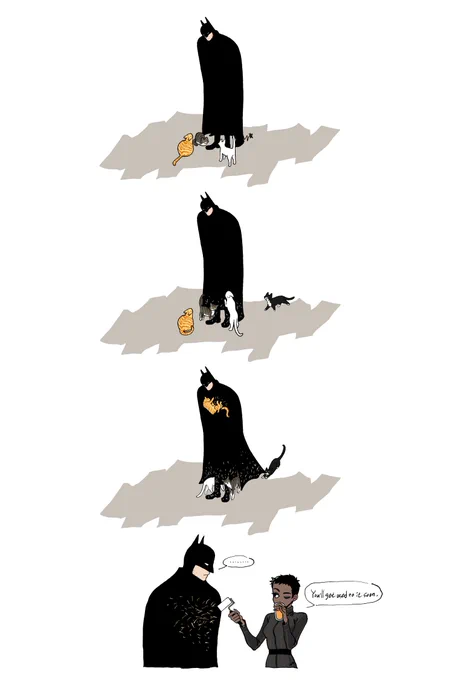 더 배트맨 캣뱃 🐈‍⬛🦇 곧 익숙해질거야 