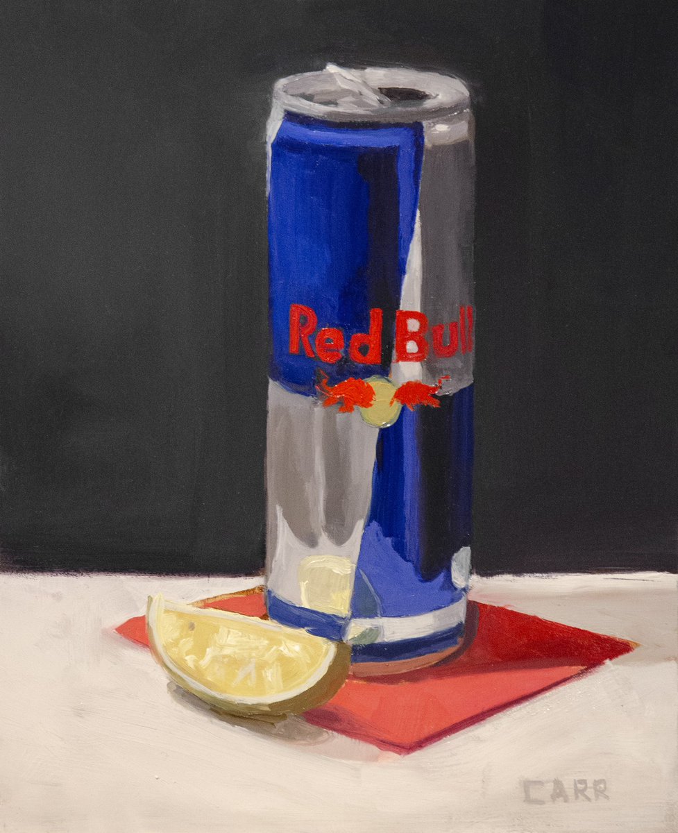Tall Greg Art My Oil Painting Of Red Bull T Co 7yc0ddarb6 Twitter