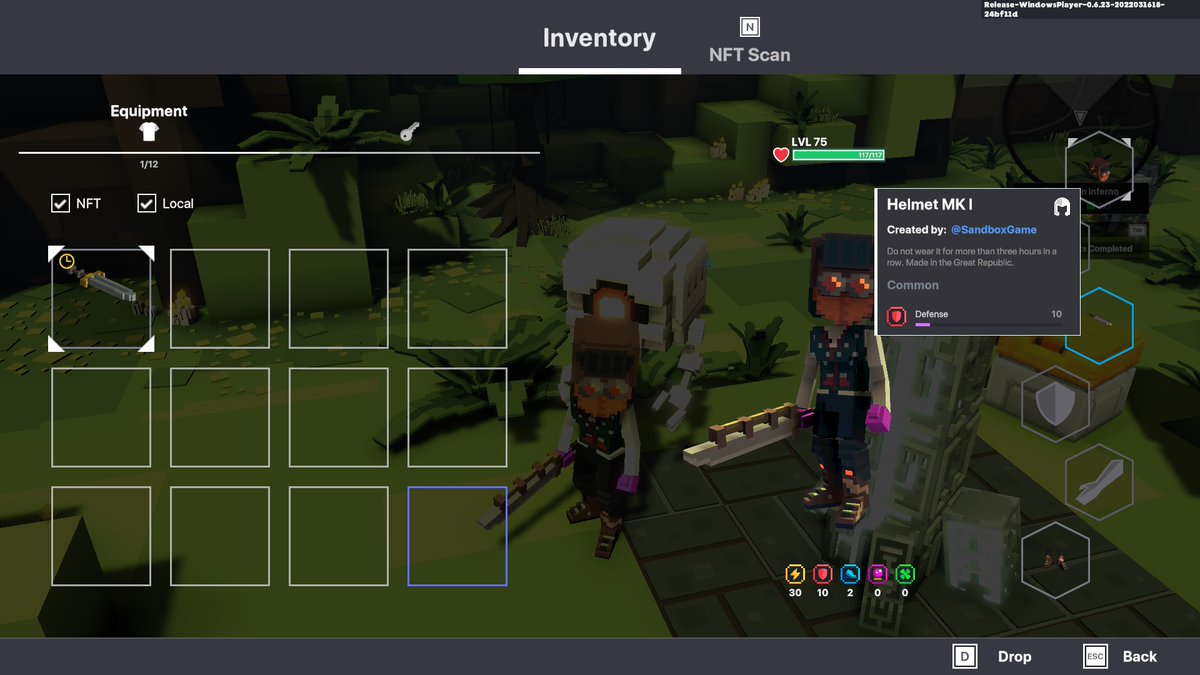oisanut's tweet photo. @TheSandboxGame me and nft I just participated in the daily #SandboxAlphaS2Contest for a chance to earn up to 1,000 $SAND! Starting March 19 - Gather the equipment. Check out my screenshot below!
👇 #SandboxAlphaS2 nft 3 free?? https://t.co/kN4urWN5i7
