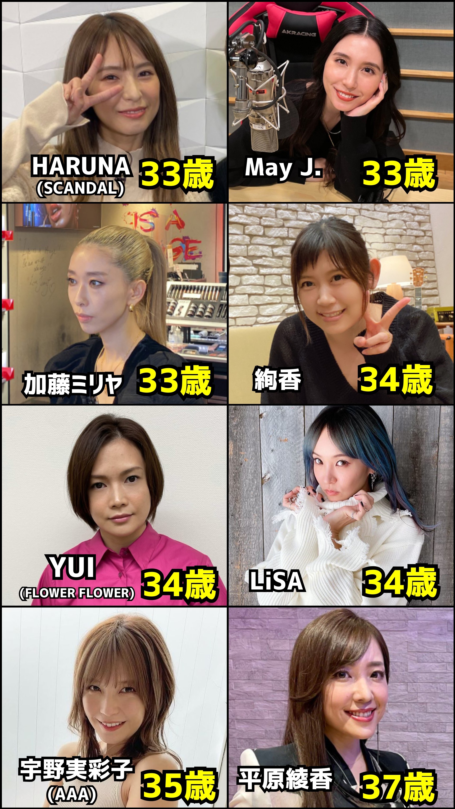 餓鬼iちょ 年齢はただの記号 と思わせてくれる女性アーティスト達 T Co J5ptvjlw8x Twitter