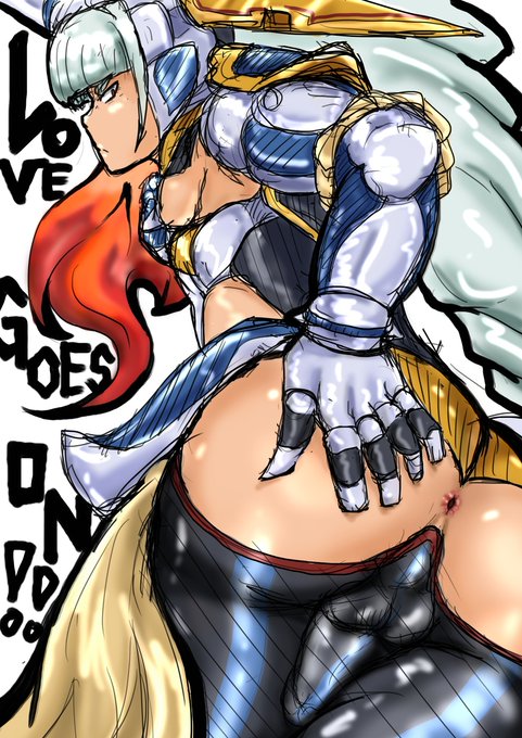 [R-18] サンジェルマンアナル #男の娘 #戦姫絶唱シンフォギア #男体化 #サンジェルマン(シンフォギア) #アナル  