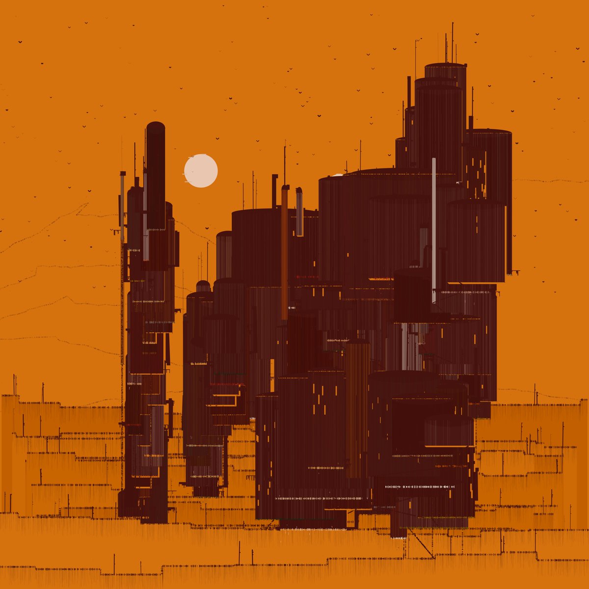 gm
have a nice week!
#genartclub 
🟧⬛️⬜️