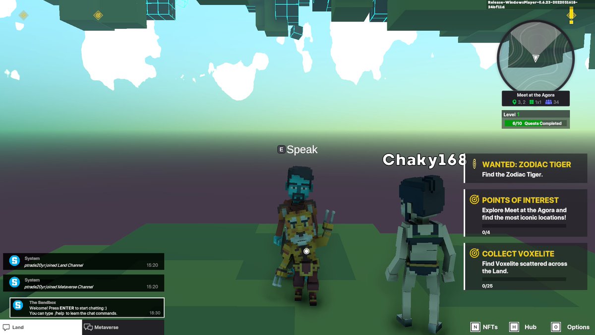 yeesibp's tweet photo. @TheSandboxGame @binance I like zodiac tiger

I just participated in the daily #SandboxAlphaS2Contest for a chance to earn up to 1,000 $SAND! Starting March 20 - Show us your favorite Zodiac character. Check out my screenshot below!
👇 #SandboxAlphaS2 https://t.co/M0TZFmf9yC