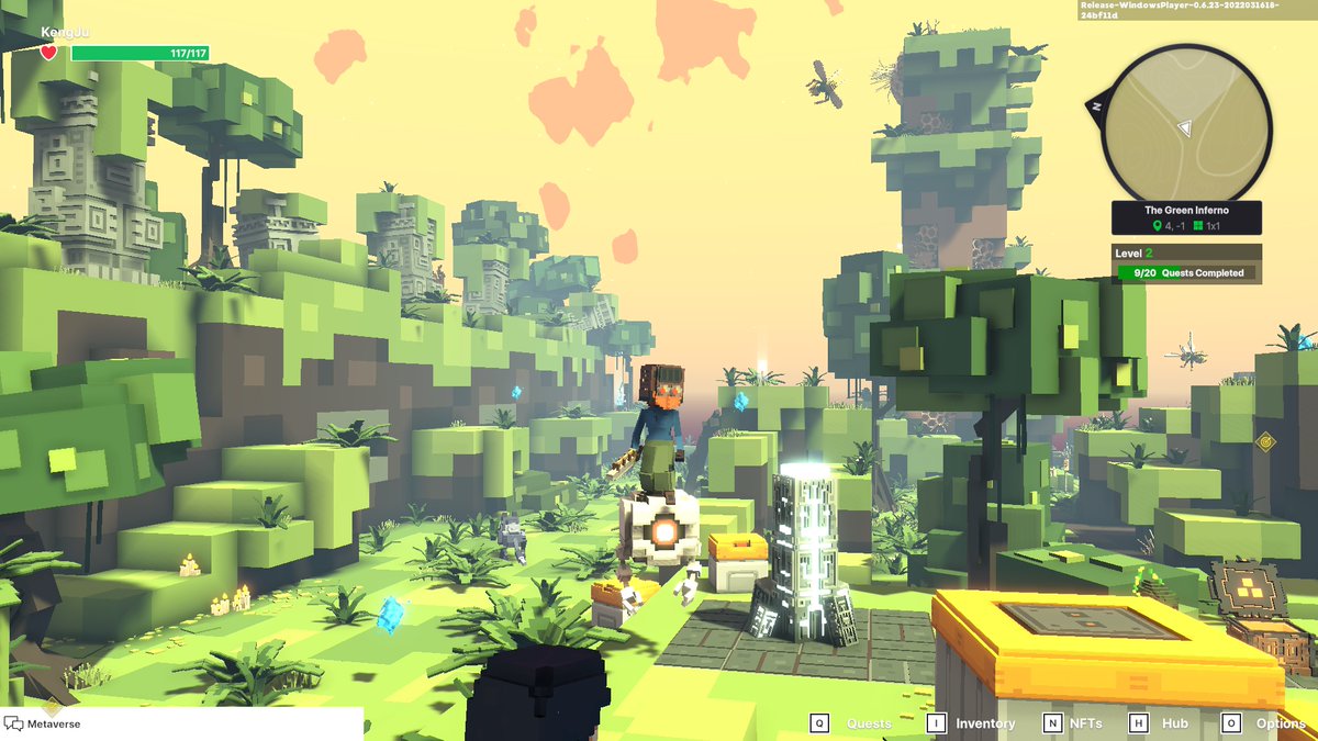 KengjuP's tweet photo. @TheSandboxGame Green Inferno I just participated in the daily #SandboxAlphaS2Contest for a chance to earn up to 1,000 $SAND! Starting March 19 - Gather the equipment. Check out my screenshot below!
👇 #SandboxAlphaS2 🥾⚔️🪖🥾⚔️🪖equipment https://t.co/VAZeDFNBkI
