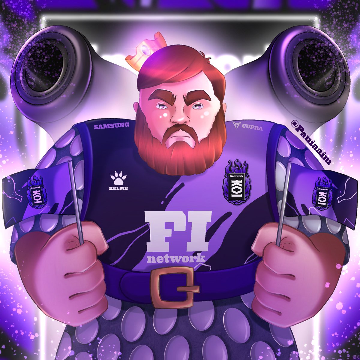 paulalm's tweet photo. HOY GANA KOI Y EL GIGANTE NOBLE LO SABE 😠💜
@KOI @IbaiLlanos #SomosKoi https://t.co/oA5SYI1kJL