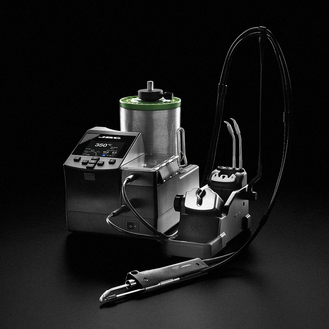 JBCTools's tweet photo. ✨ALE - the ideal solution for soldering processes requiring a free hand.✨
🔎Find out more about it: https://t.co/GnGnlEX8oO
#ALE #autofeed #engineering #handsoldering #JBCtechnology #JBCtools #power #rework #soldering #technology https://t.co/Ox9fToxg5y