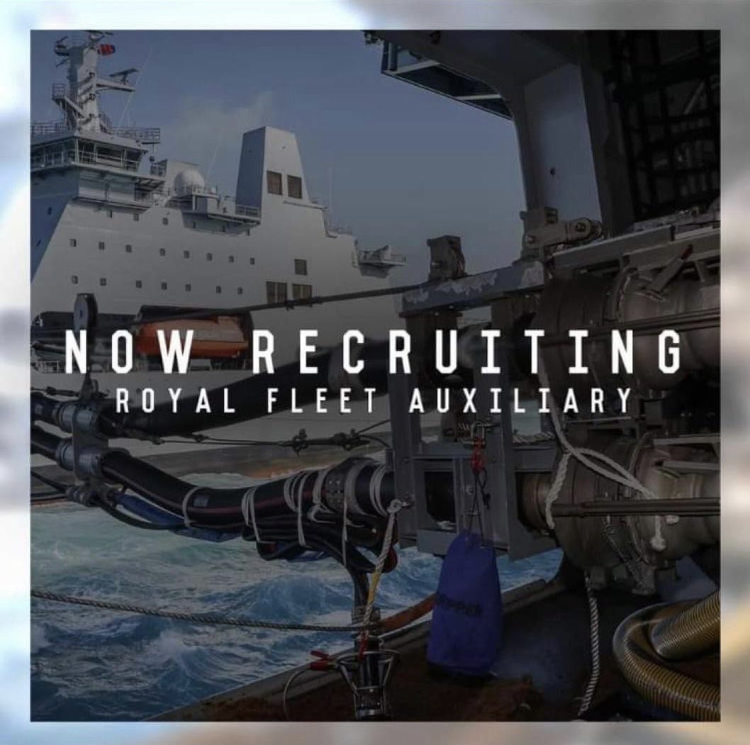 RFAHeadquarters's tweet image. With roles from engineering to catering, navigation to logistics the RFA is recruiting. Have a look at royalnavy.mod.uk/careers/rfa/hoβ¦ to see what you could do around the world π#GlobalModernReady #Logistics