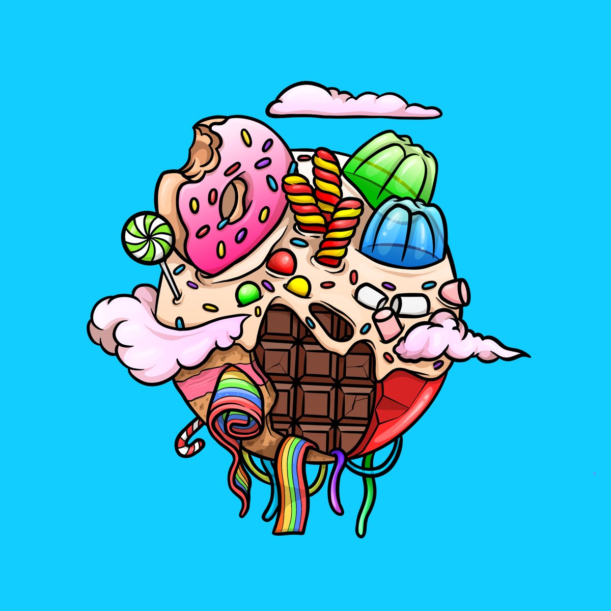 'Cavity' is now listed on my Holaplex 🍬🍭
Planet 9/50 

kook.holaplex.com/listings/esVw2…

#NFT #NFTart #Illustration #art #solana