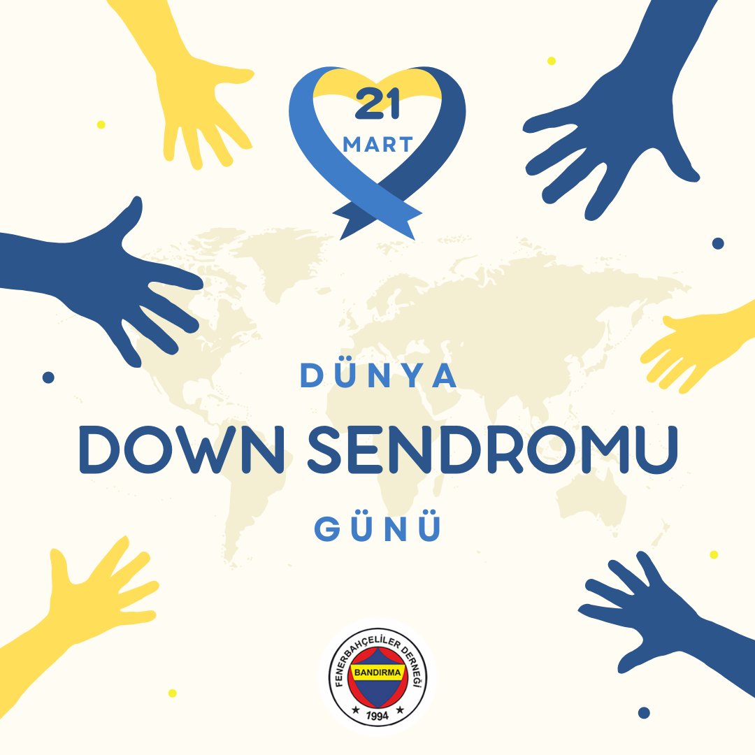 Dünya farklılıklarla güzel. Dünya Down Sendromu Günü kutlu olsun 💙