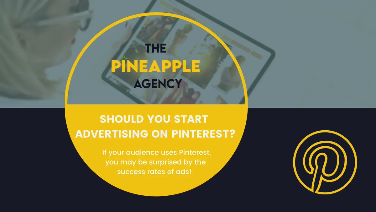 You may not have considered advertising on Pinterest, but this platform performs highly in terms of ads. Learn more in our new blog:

buff.ly/3JKYfBh

#DigitalMarketing #Marketing #DigitalMarketingAgency #MarketingAgency #Bournemouth #Poole #Dorset #digitalmarketingtips