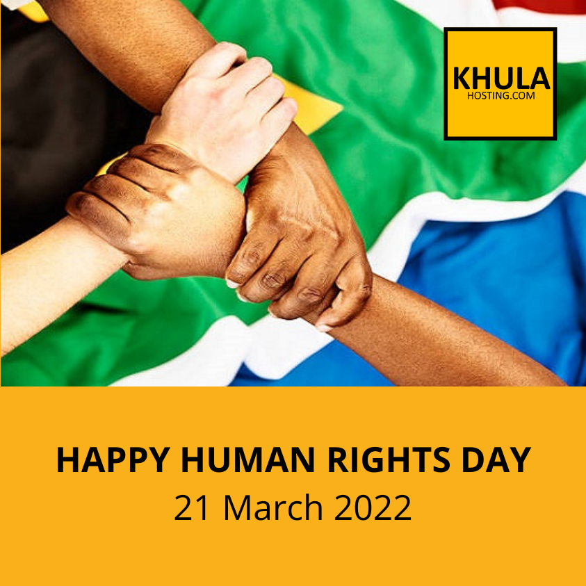 khulahosting's tweet photo. Happy Human Rights 2022.
"To deny people their human rights is to challenge their very humanity"
Nelson Mandela
#humanrightsday #rememberingsharpvillemassacre https://t.co/RLmgfW5e7q