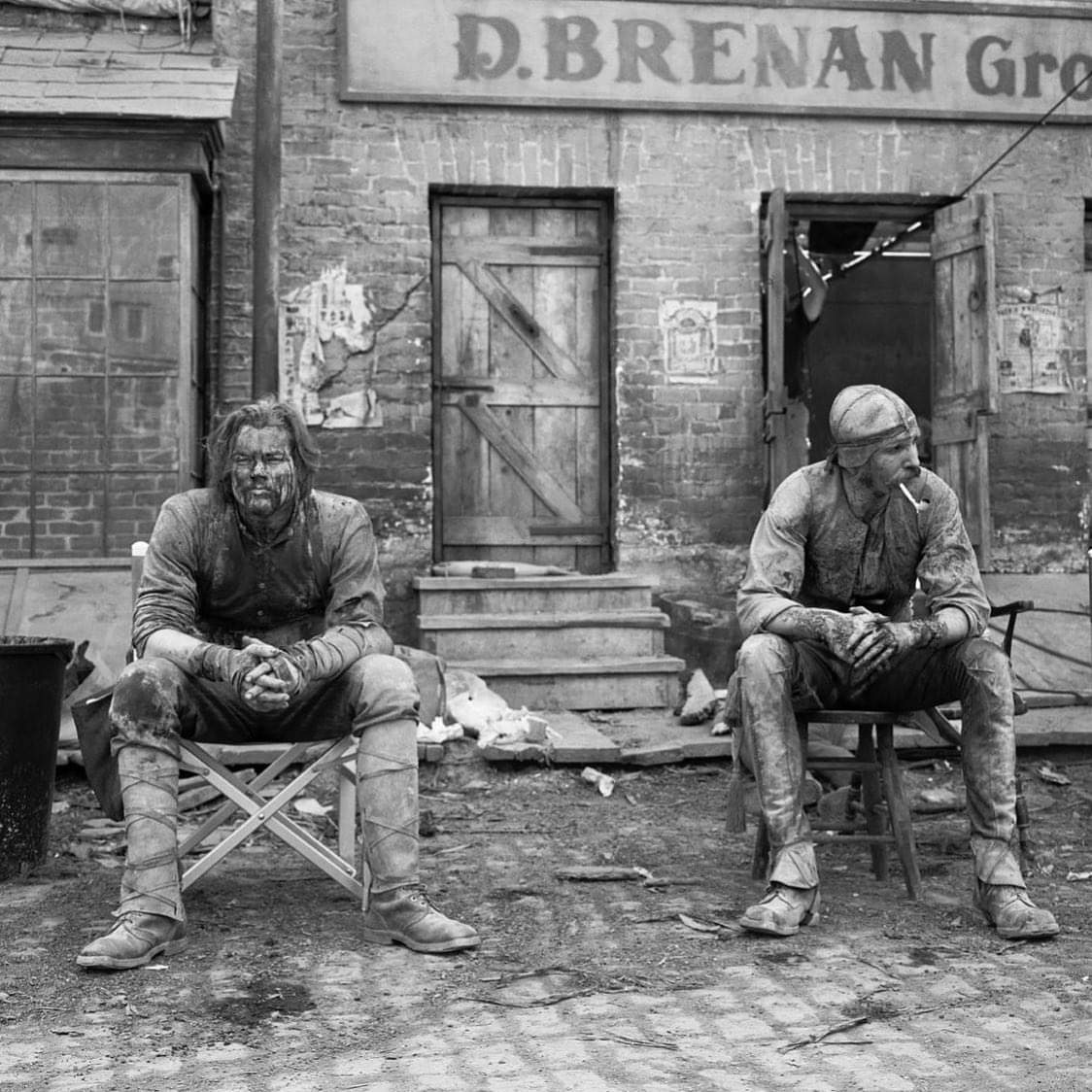 leonitcelaj's tweet photo. #Leo and #DDL on the set of #Gangsof NewYork by #MartinScorcese https://t.co/JJb4ORrbV5