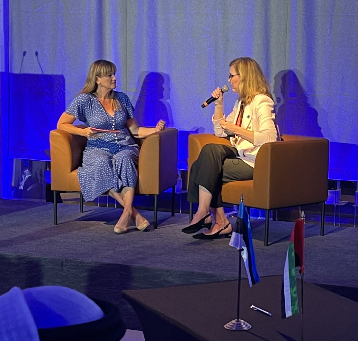 The end-user, the citizen, has always been the central object, so the services always need redesigning to keep them simple enough - ⁦<a href="/agtsahkna/">Anna-Greta Tsahkna</a>⁩ #eEstoniaPavilion #expo2020 #dubai #uae #digitalnation <a href="/annagreta/">Annagreta</a> tsah