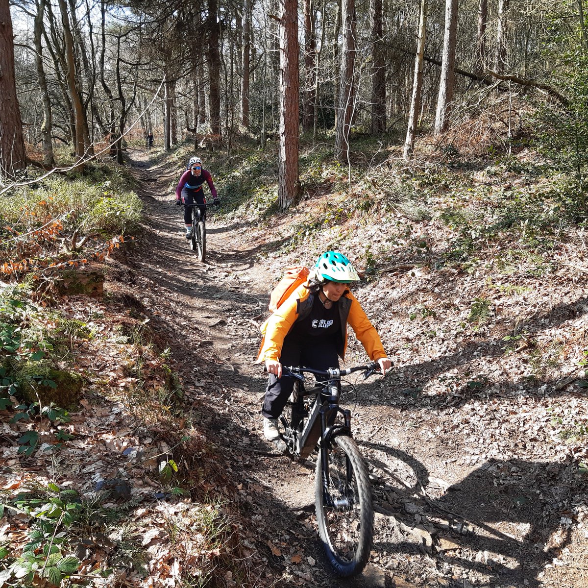MTBleading's tweet photo. Beautiful day for the first #colourcollective ride with @ridesheffield Two rides starting out together and splitting into blue and red grade choices.
Fantastic discussions on how @BritishCycling can support achievement of #mtbleadership, help improve representation in #mtb https://t.co/qnk0bCbKcr