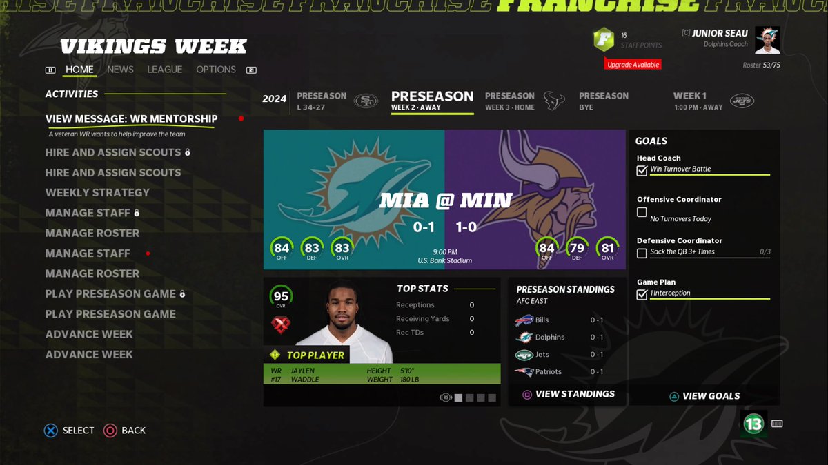 SPML_CFM's tweet image. Hey guys, is this the beginning of the end for our CFM?

Season 4, Preseason Wk3

@AGS_Madden
@EAMaddenNFL 
@EA 
@EAMaddenMobile 
@EAPlay 
@leaguecrawler 
@DaddyLeagues 
@MaddenExtreme 
@AllMaddenGaming 
@FearlessLG 
@MaddenDaily 
@MaddenNFLDirect 
@simmaddenleague 
@simleagueNFL