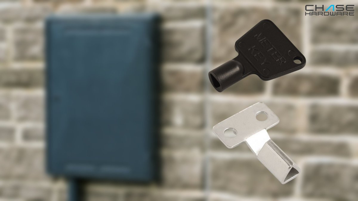 Chase_Hardware's tweet photo. Do you need to read your meters and don't have the right key?
We have meter box keys available to purchase here: https://t.co/bIAsdsjOxP
#meterbox #utility #keys #hardware #home https://t.co/S4MZHbVPs0