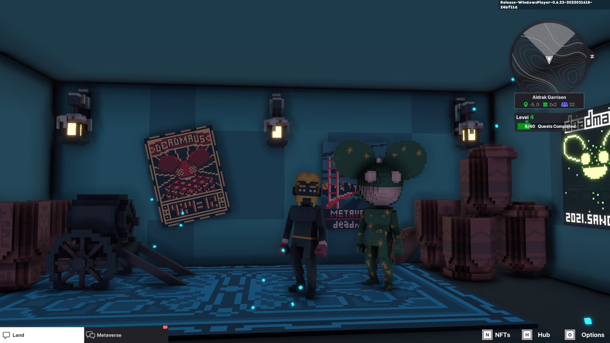 black789531's tweet photo. @TheSandboxGame @deadmau5 I just participated in the daily #SandboxAlphaS2Contest for a chance to earn up to 1,000 $SAND! Starting March 17 - Selfie with Deadmau5. Check out my screenshot below!
👇 #SandboxAlphaS2 https://t.co/7GnrnHoO0Y