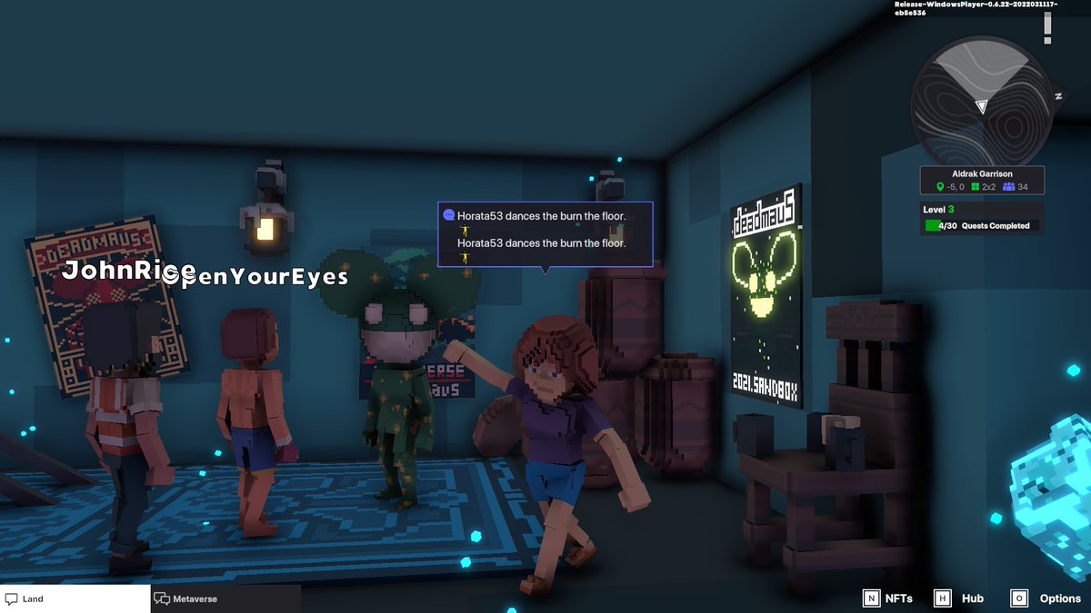 horata53's tweet photo. @TheSandboxGame @deadmau5 I just participated in the daily #SandboxAlphaS2Contest for a chance to earn up to 1,000 $SAND! Starting March 17 - Selfie with Deadmau5. Check out my screenshot below!
👇 #SandboxAlphaS2 https://t.co/JUl4HzIdjc