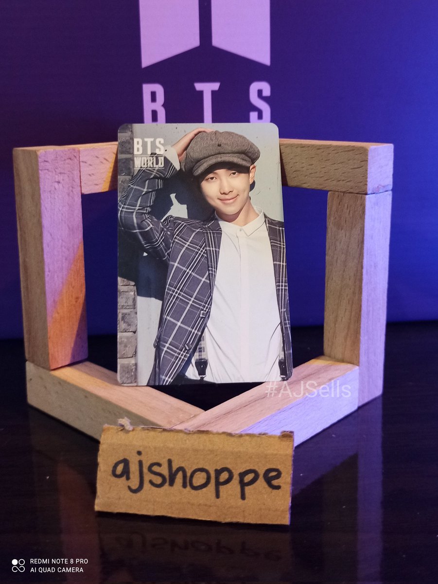 ajshoppe's tweet photo. — [♡] ; #AJSells
WTS / LFB 🇵🇭 PH

BTS WORLD B2B PC RM - 350 + LSF

💜 mint condition, onhand
💜 please check video in comments for PC CONDITION

📍Cebu
PAYO
💵: Gcash &amp; BPI
🚚: SDD or GGX
🏷️ namjoon back to back https://t.co/rS8PgczcSV