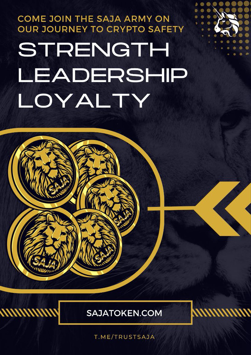 i3em_1's tweet photo. Flying the #saja flag high on this fine monday! Hope you all have a great week #sajaarmy congraulations to our 20 winners of 25T over the past 4 days 👏
Watch out for the next giveaway 👀 #strength #leadership and #loyalty 🌐 https://t.co/5pksGV731x 🌐
$SJA #crypto #LFG #utility https://t.co/QZyUSHhrCm