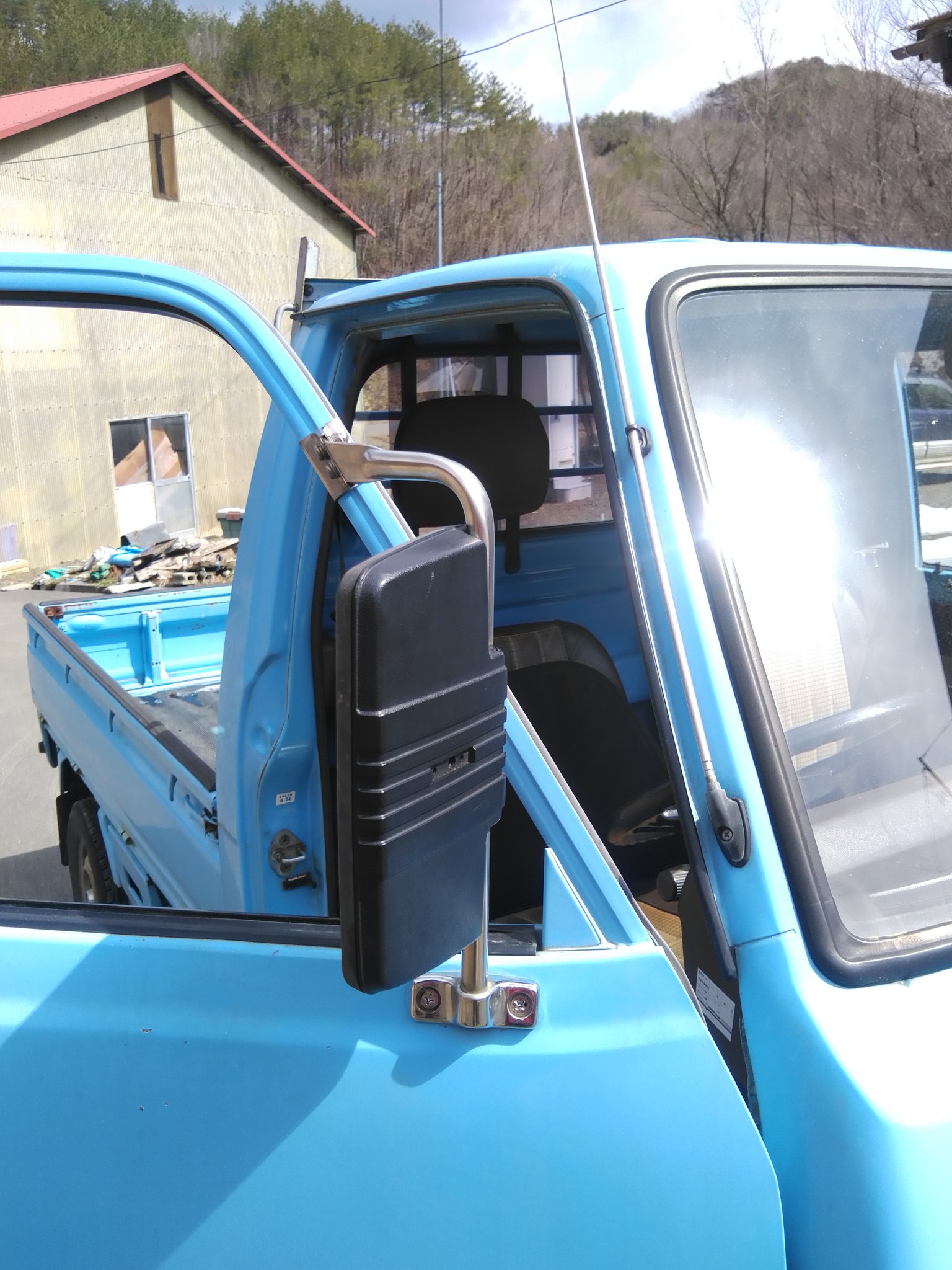 希少！ダイハツ純正オプションカルフォルニアミラー！アトレー