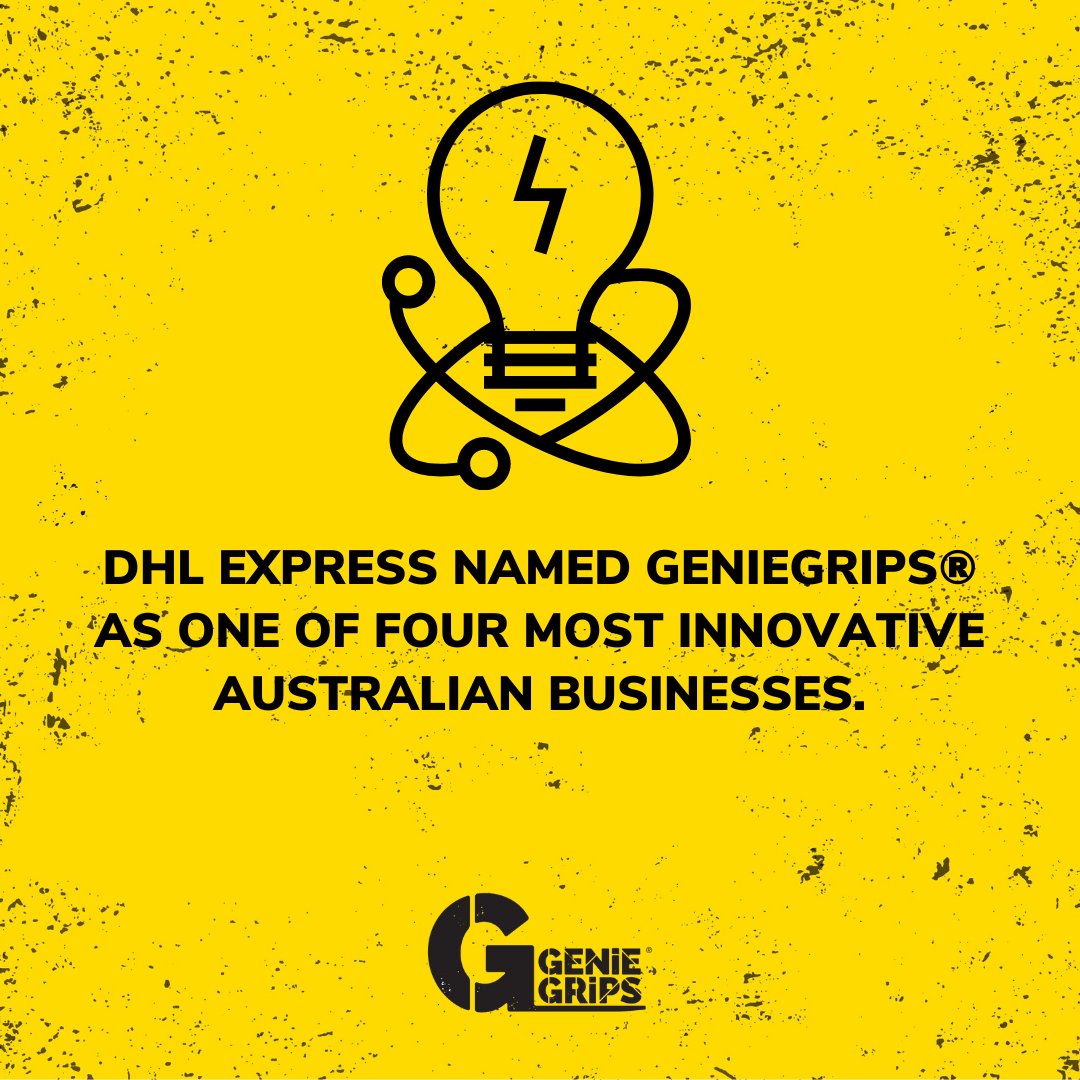 DHL also awarded GenieGrips® the 2016 DHL Export to China Scholarship. 🙌

#safetyequiptment #forkliftsafety #DHL #innovation #safetyinnovation #logistics