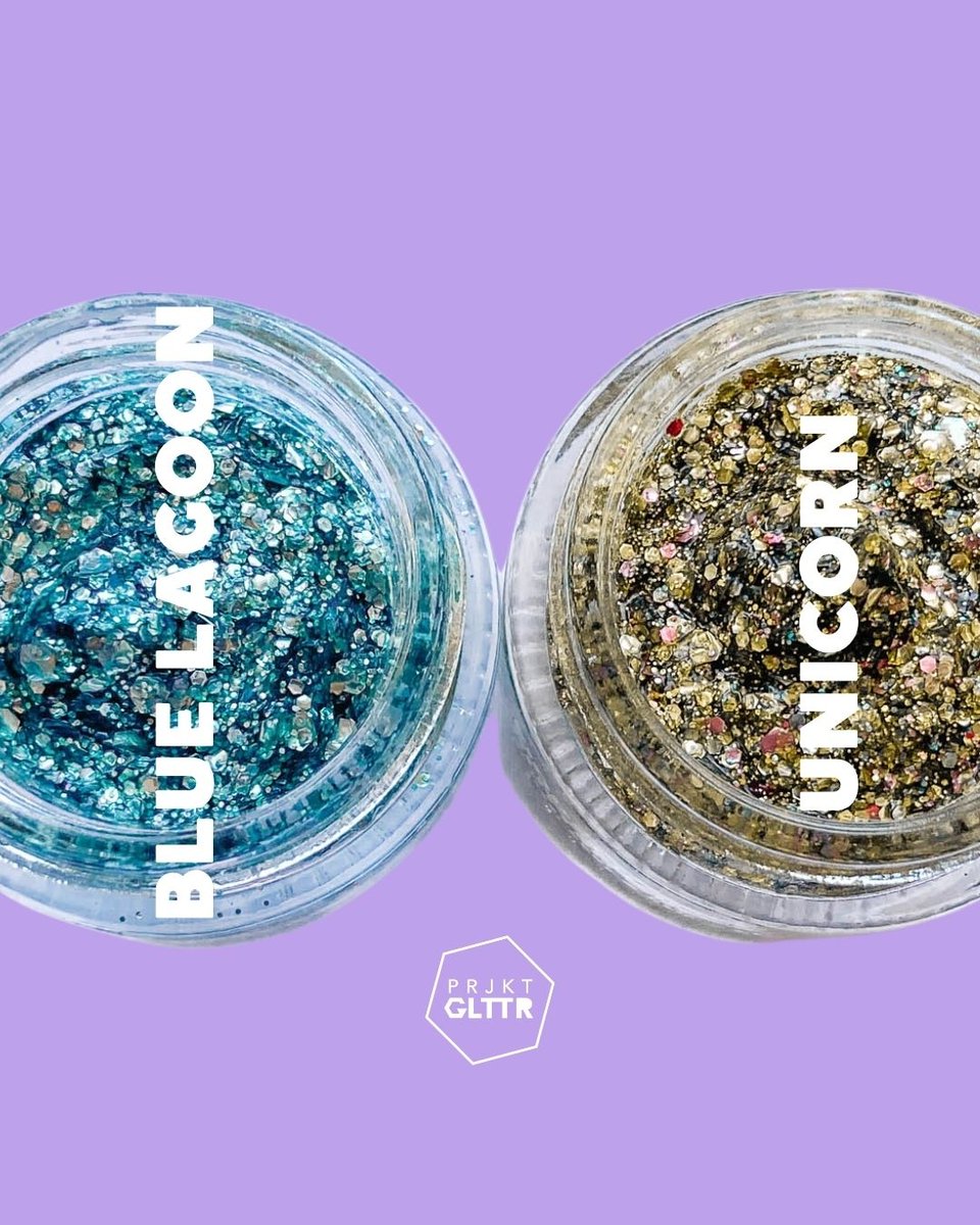 ProjektGlitter's tweet photo. Introducing TWO new glitter gel blends! 

A festival favourite, these glitter gels are perfect for spontaneous glittering on the dance floor.

#BioGlitter #PlantBasedGlitter #Vegan #CrueltyFree #OceanSafe #SustainablySourced #GlitterResponsibly #ProjektGlitter https://t.co/VIhVIVaVfs