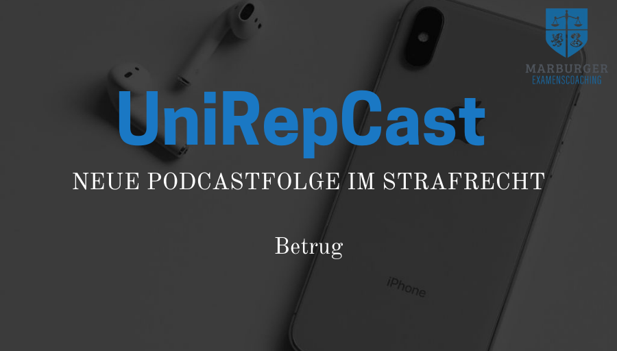 unirep_marburg's tweet photo. Liebe Studierende,

eine neue Folge unseres #UniRepCasts aus dem Strafrecht ist im Ilias-Kurs “Marburger Examenscoaching” zu finden. 

Thema: Betrug

 Ihr Uni-Rep Team https://t.co/GHJ1M1pdw3