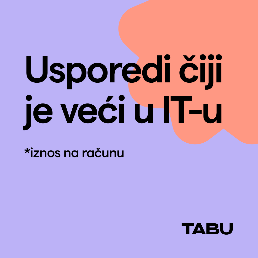tabu.hr - naša nova platforma za usporedbu plaća