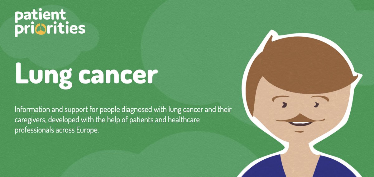 LungCancerEu's tweet photo. A good source of information on the causes, symptoms and treatments of lung cancer, plus a decision aid tool to help you on your journey can be found on this platform:
https://t.co/1qg0s45RV2
Thanks to @EuropeanLung and @EuroRespSoc.
#LungCancer #ManyFacesOneVoice #LCSM https://t.co/pELpVUnv7D