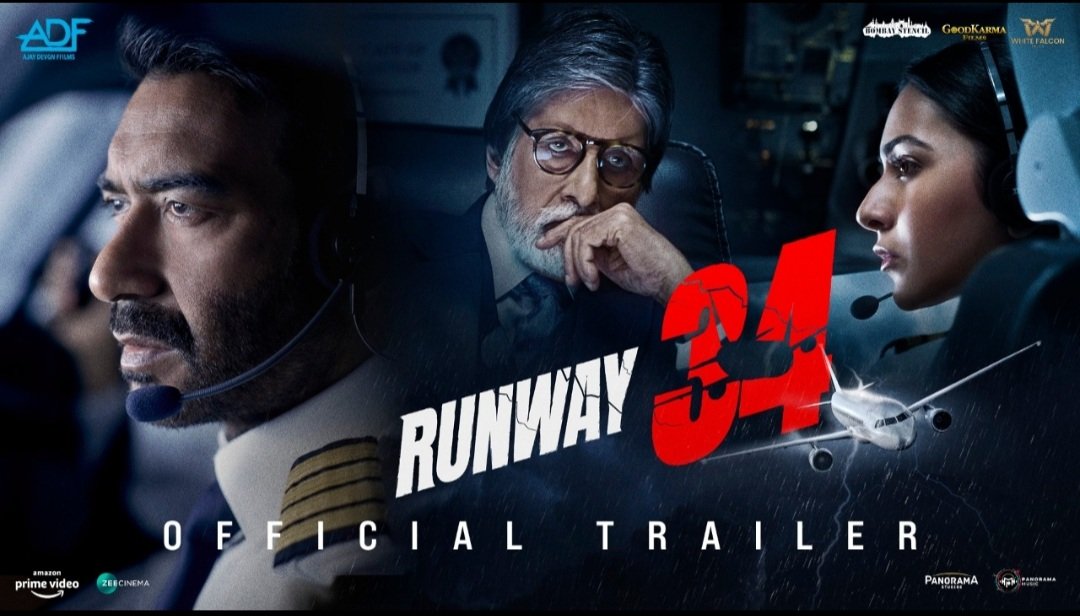 Kajol (@itskajold) on Twitter photo Every second counts.
Proudly presenting the trailer of Ajay Devgn’s directorial film Runway 34. We are ready for take-off.
bit.ly/Runway34Trailer
#Runway34Trailer <a href="/SrBachchan/">Amitabh Bachchan</a> <a href="/ajaydevgn/">Ajay Devgn</a> <a href="/Rakulpreet/">Rakul Singh</a> <a href="/bomanirani/">Boman Irani</a> <a href="/CarryMinati/">Ajey Nagar</a> <a href="/aakanksha_s30/">Aakanksha Singh</a> <a href="/angira_dhar/">Angira</a> <a href="/ADFFilms/">Devgn Films</a> <a href="/KumarMangat/">Kumar Mangat Pathak</a> Every second counts.
Proudly presenting the trailer of Ajay Devgn’s directorial film Runway 34. We are ready for take-off.
bit.ly/Runway34Trailer
#Runway34Trailer <a href="/SrBachchan/">Amitabh Bachchan</a> <a href="/ajaydevgn/">Ajay Devgn</a> <a href="/Rakulpreet/">Rakul Singh</a> <a href="/bomanirani/">Boman Irani</a> <a href="/CarryMinati/">Ajey Nagar</a> <a href="/aakanksha_s30/">Aakanksha Singh</a> <a href="/angira_dhar/">Angira</a> <a href="/ADFFilms/">Devgn Films</a> <a href="/KumarMangat/">Kumar Mangat Pathak</a>