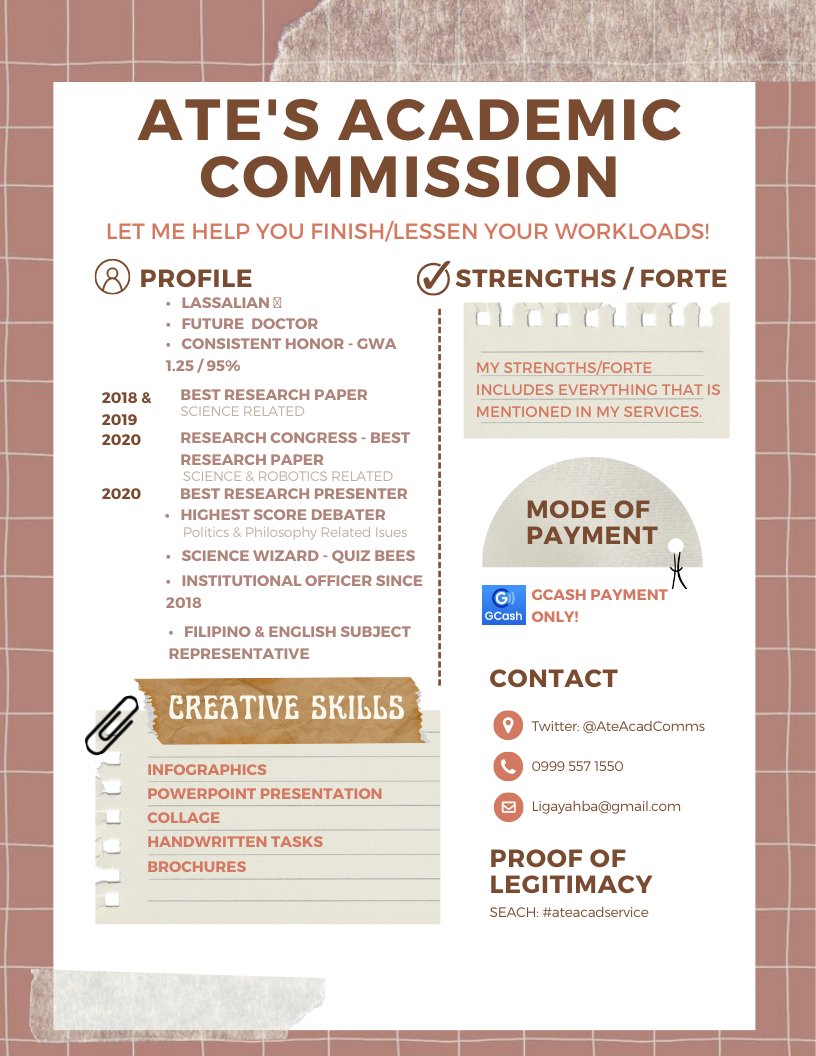 📝 || Ate Comms: OPEN 🟢 tweet media