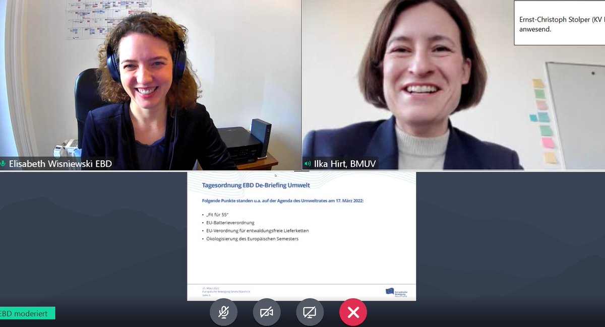 NetzwerkEBD's tweet photo. 🔴Zum Wochenstart blicken wir im #EBDdebrief|ing #Umwelt mit Ilka Hirt @BMUV und Jasper Braam @BMWK auf die Ergebnisse des #ENVI-Rates. Es moderiert @EliWisnia
Es geht u.a. um folgende Themen:
➡️#Fitfor55
➡️#EU-Batterieverordnung
➡️#EU-Verordnung für entwaldungsfreie Lieferketten https://t.co/pSsY9KULen