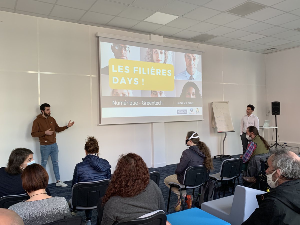 🎯 Les Filières Days, ça démarre aujourd’hui au ⁦@CEEINCA⁩ : 3 jours pour découvrir les filières stratégiques de la ⁦<a href="/MetropoleNCA/">Métropole Nice Côte d'Azur</a>⁩ et les #emplois d’avenir ⁦<a href="/ApecPacaCorse/">L'Apec Provence-Alpes-Côte D’Azur & Corse</a>⁩ ⁦@poleemploi_06⁩