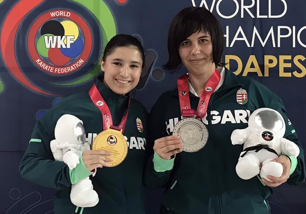worldkarate_wkf's tweet photo. Meet Olivia Kakosy and Petra Karpati ๐ญ๐บ schoolmates and Para-Karate World Champions. Learn their incredible story and get to know how Karate helped them overcome all adversities:
๐ https://t.co/enr56LogjL
#Karate ๐ฅ #ParaKarate #KarateValues https://t.co/Zs21iol8mJ