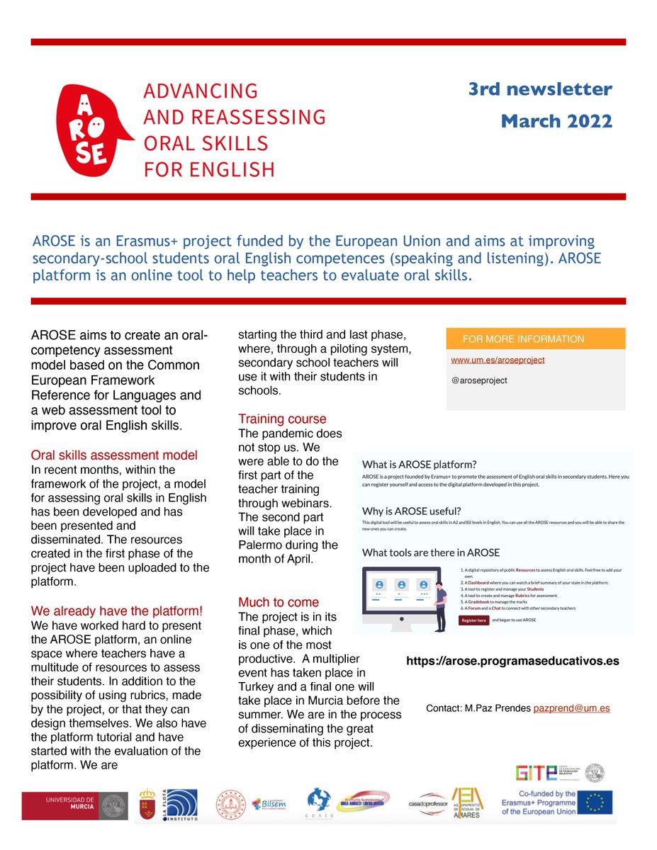 AROSE Project tweet media