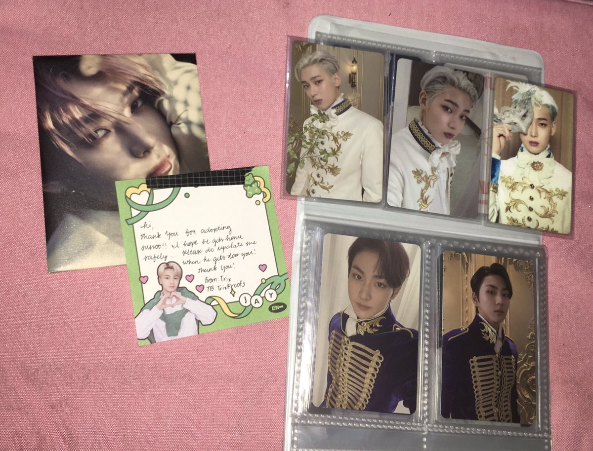 ddeonuttss's tweet photo. •˖◛⁺⑅♡ ꒰#ddeonutmails꒱ 🍩
my pocketz is almost complete na tysm po for packing him vv well !!
@bebe_sunoo16
#TrixProofs https://t.co/lfecbZR2ql